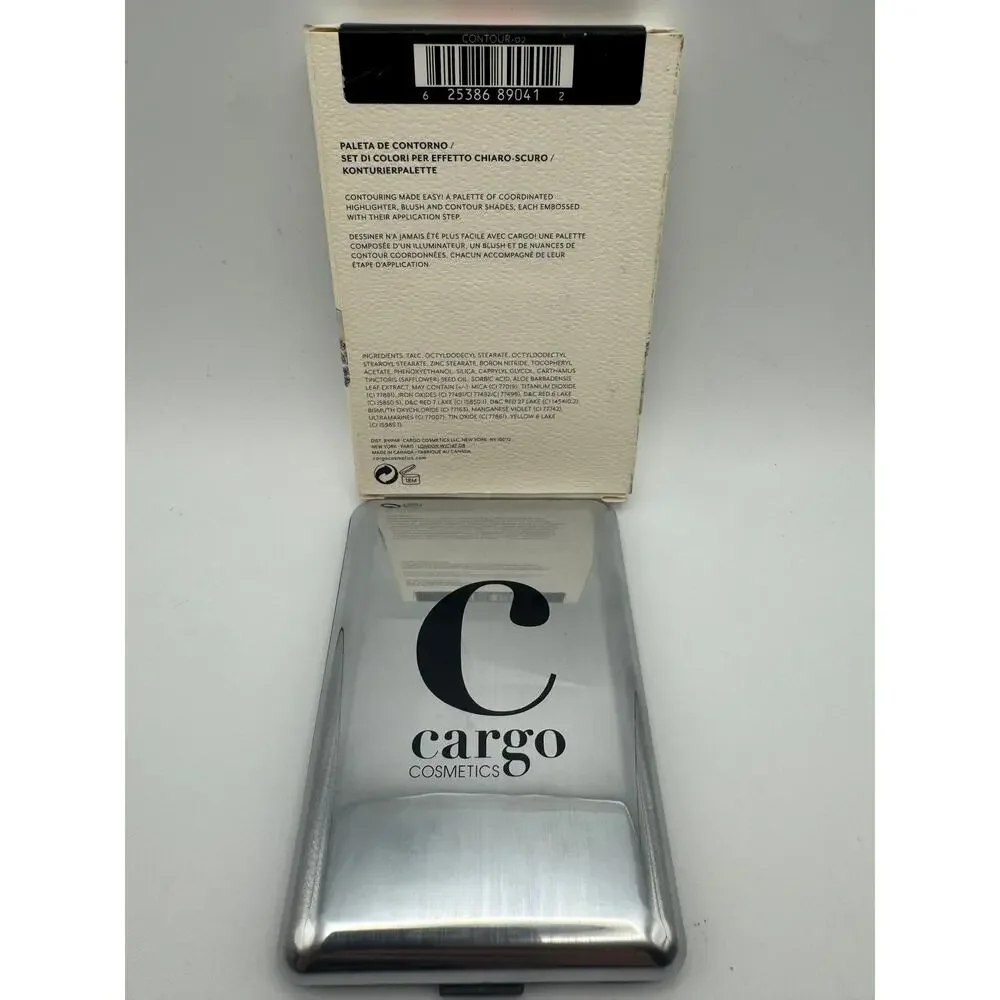 Cargo Cosmetics Contour Palette in the Monaco shade 3 X 0.21 Oz New in Box